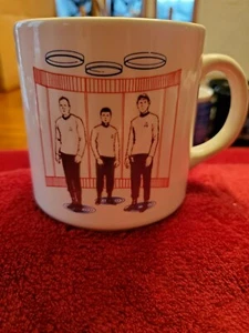 Star Trek Original series add hot water Kirk,Spock and McCoy energizes coffee mu - Picture 1 of 2
