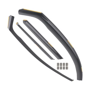 Wind Deflectors Visors for Nissan Qashqai MK1 2007-2013 In-Channel 4pc Tinted - Picture 1 of 12