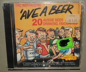 CD - The Wayfarers - Ave A Beer! - 20 Aussie Beer Drinking Favourites - SEALED - Picture 1 of 2