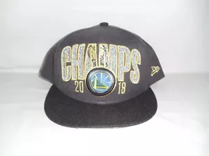 Cappello Berretto Snapback Golden State Warriors New Era 9FIFTY 2018 Finals Locker Champs - Foto 1 di 6