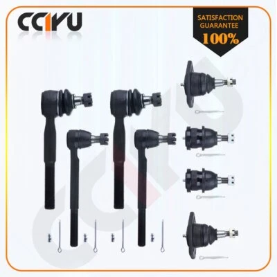 8PCS Suspension Kit Ball Joint Tie Rod End for 1979-1986 GMC C1500 Pickup Foto 1 de 4