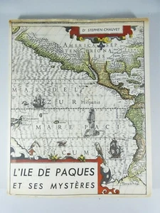 Antique 1935 L'ile de Paques et ses Mystères Easter Island Book Stephen Chauvet - Picture 1 of 10