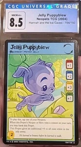 NEOPETS JELLY PUPPYBLEW SECRET GRADED CCG 8.5 HANNAH & THE ICE CAVES 154/150 - Bild 1 von 3