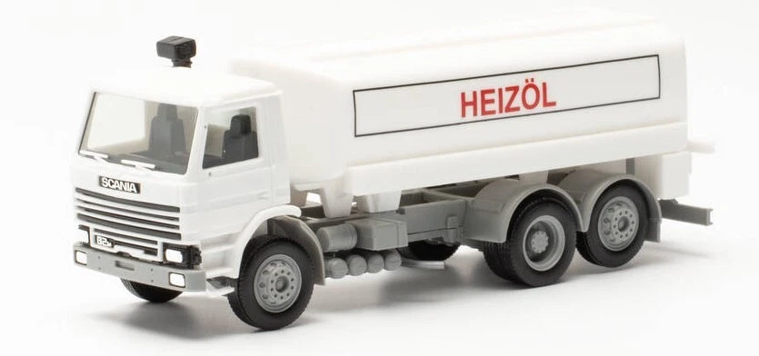Herpa Basic Scania 112 Tanker Heizoel HA314978 HO Gauge