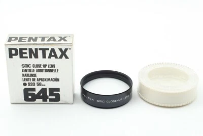 【Rare! Near Mint++ in Box】Pentax 645 SMC Close Up Lens S33 58mm from JAPAN #442A - Image 1 of 4