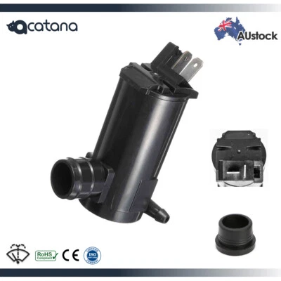 Windscreen Washer Pump Motor for Mitsubishi Magna TJ TK 2000 - 2003 Front Rear - image 1 of 4