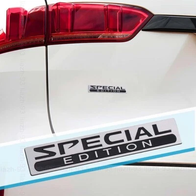 1 pieza 3D Metal Edición Especial Coche Estilo Maletero Guardabarros Emblema Insignia Calcomanía Adhesiva Foto 1 de 4