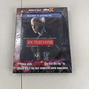 Ex Machina - Blu-ray - Brought To You by DTS X Packaging - Brand New & Sealed - Picture 1 of 8