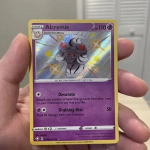 Alcremie SV058/SV122 Pokemon Sword & Shield Shining Fates Shiny Vault NEAR MINT - Picture 1 of 3