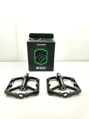 ROCKBROS MTB Bicicleta Plataforma Pedales Aluminio Bicicleta Ciclismo Cojinete Sellado Pedales Foto 1 de 4