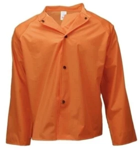 NEESE Waterproof Orange XL Lightweight Jacket 4 Warm Weather ~ Snap Up ~ #35001 - Picture 1 of 5