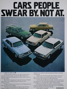 1980 Volvo GLE GT Bertone Coupe People Swear By It  Vintage Original Print Ad - Picture 1 of 3