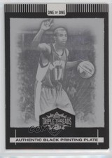 2007-08 Topps Triple Threads Printing Plate Black 1/1 Mike Conley Rookie RC 7n6
