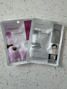 Dermal Collagen Essence Mask Single Sheet Mask, MANY OPTIONS, Buy 2 Get One Free - Picture 1 of 7