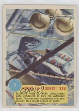 1963 Topps Astronaut 3-D Picking the Astronaut Team #1 s5j