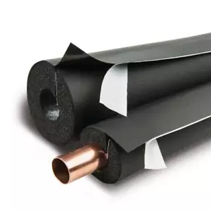 1 In. X 6 Ft. Lap Self-Seal Pipe Insulation Protect Mold for Copper PVC Iron - Picture 1 of 1