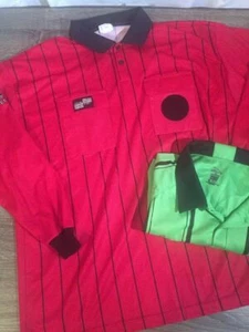 Mens Official Sports Referee long Sleeve/Score Short Sleeve Jerseys Sz XL Bin17 - Picture 1 of 12