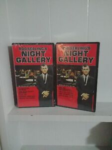 Lot Of 2 VHS Night Gallery Rod Serling Twilight Zone New Sealed