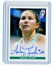 Amber Jacobs 2007 WNBA Rittenhouse Archives Certified Card Autograph Auto