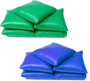 Cannon Sports 5"x5" Bean Bags For Toss And Throw Sports, Color Blue And Green - Picture 1 of 3