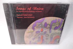SONGS OF UNION For Soprano and Symphony Orchestra CD NEW, SEALED - Picture 1 of 2