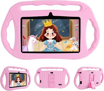 7 ZOLL KINDER TABLET FULL HD TOUCHSCREEN TAB KIDS ANDROID 10 WLAN APP VIDEO X85 - Bild 1 von 4