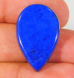 22.CT EXCELENTE CALIDAD NATURAL AZUL LAPISLÁZULI PERA CABUJÓN PIEDRA PRECIOSA CS=263 - Imagen 1 de 6
