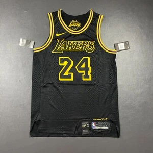 100% Authentic Kobe Bryant Nike Lakers Lore Series Black Mamba City Jersey 48 L - Picture 1 of 7