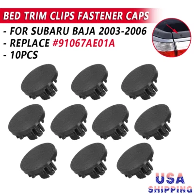 Kit de montaje de tapas de sujeción clips de ajuste de cama trasera PLA 10 PIEZAS PLA 2003-06 EE. UU. Foto 1 de 4