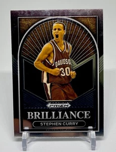 Stephen Curry 2023 Panini Prizm Draft Picks Brilliance #18 Davidson Wildcats - Picture 1 of 2