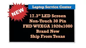 B173RTN01.1 17.3" Laptop LED LCD Screen 30 Pin N173FGE-E23 REV.C1 LP173WD1-TPE1 - Picture 1 of 3