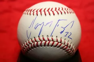 JEURYS FAMILIA AUTOGRAPHED SIGNED BASEBALL OAKLAND ATHLETICS COA - Picture 1 of 1