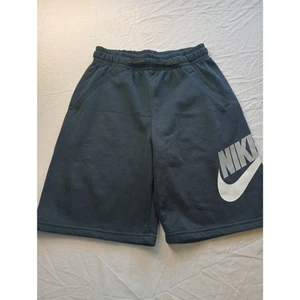 Nike Sunday Shorts Boys XL Black Sweat Thick Cozy lounge - Picture 1 of 4