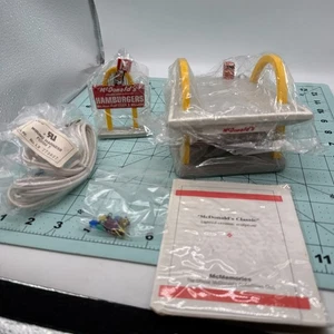 Vintage 1996 "McDonalds Classic" McMemories Ceramic Light Up 31901 Christmas Vil - Bild 1 von 14