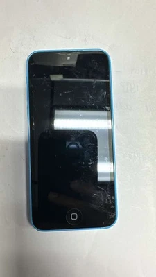 Apple iPhone 5c Blue Verizon Phone Turning On Phone for Parts Only - Image 1 of 2