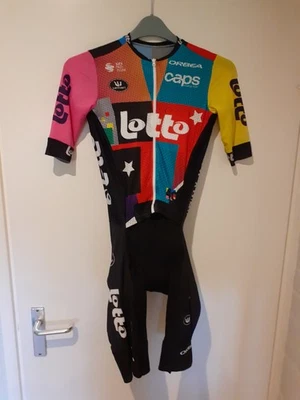 Original Vermarc team Lotto 2025 Sprintanzug sommer special 40 year Lotto (S) - Bild 1 von 2