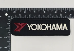Vintage Yokohama Performance Tires Embroidered Iron On Patch - Picture 1 of 2