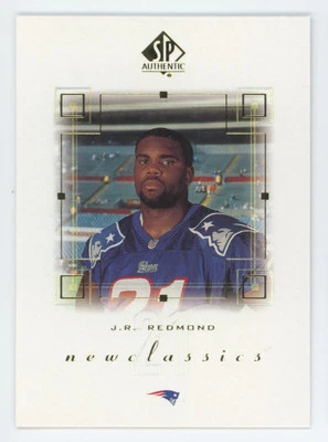 2000 SP Authentic New Classics J.R. Redmond New England Patriots #NC5 - Image 1 of 2