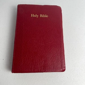 Vintage Melton Holy Bible w/ Helps - dictionary - concordance - RSV - Foto 1 di 15