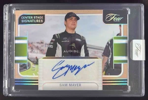 2023 Panini Turn Four NASCAR Sam Mayer Center Stage Signatures /49 - Picture 1 of 2