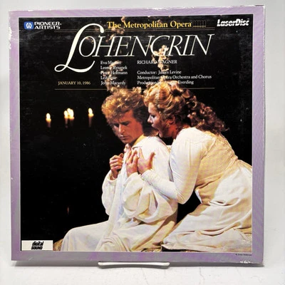 Richard Wagner Lohengrin Metropolitan Opera Levine Marton 2 Laserdisc Box Set - Image 1 of 4
