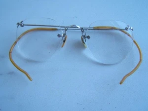 VINTAGE FUL-VUE 1/10 12KT GF RANDLOSE BRILLE - Bild 1 von 9