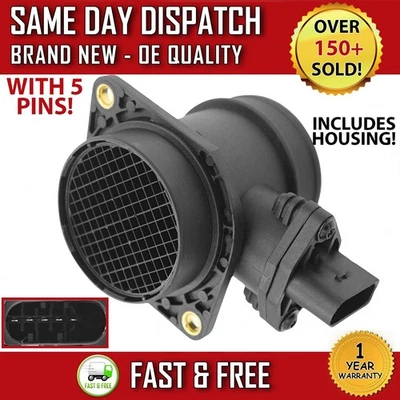 AUDI TT & TT ROADSTER 1.8 1998-2006 PETROL MAF MASS AIR FLOW METER SENSOR - Image 1 of 4