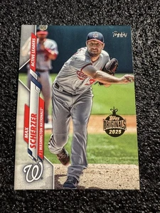 2025 Topps Holiday Originals 2020 U-66 Max Scherzer Washington Nationals - Bild 1 von 2