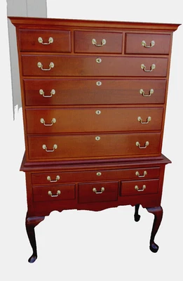 63575  Statesville Chair Furniture High Chest Hiboy  Dresser - Image 1 of 4