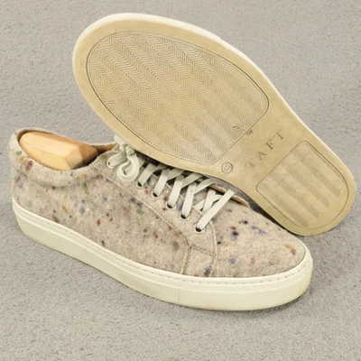 Zapatos de Tafetán Para Hombres Talla 9 (42 EU) Lana Informal Vestido Tenis Rompecabezas Mancha Tweed Foto 1 de 4