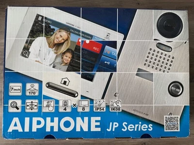 Kit de video de 7 pulgadas Aiphone JPS-4AEDF (JP-4MED, JP-DVF y PS-2420UL) **NUEVO EN CAJA** Foto 1 de 4