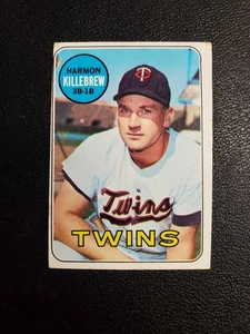 1969 Topps - Harmon Killebrew #375 - Killer 500 Club HOF VG-EX - Bild 1 von 3