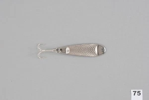 Hopkins 75 Shorty Hammered Spoon w/Plain Treble, 2 1/2", 3/4 oz - Picture 1 of 1