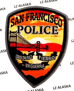 PARCHE CALIFORNIA - SAN FRANCISCO PD "Oro En Paz Fierro En Guerra" (pd19) - Imagen 1 de 3